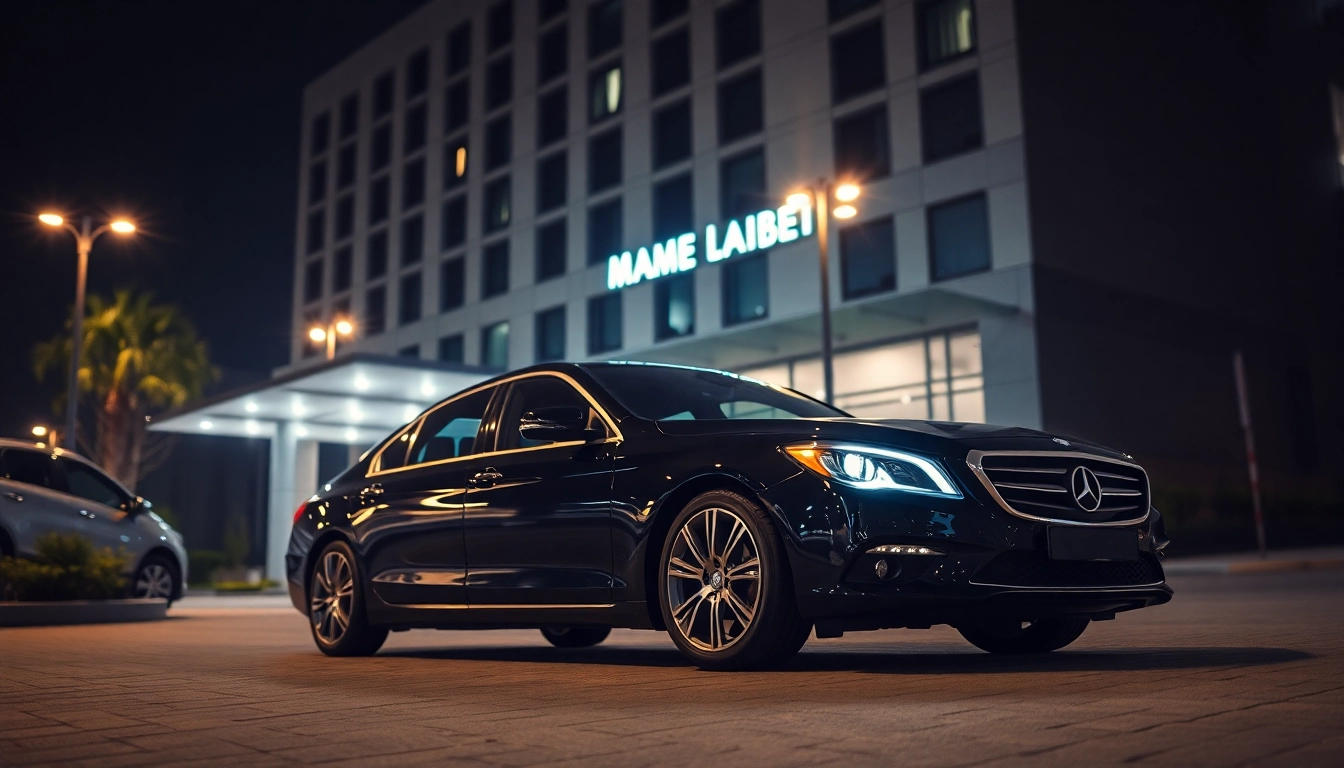 Luxurious black sedan for professional chauffeur hire Manila, showcasing elegance and sophistication.