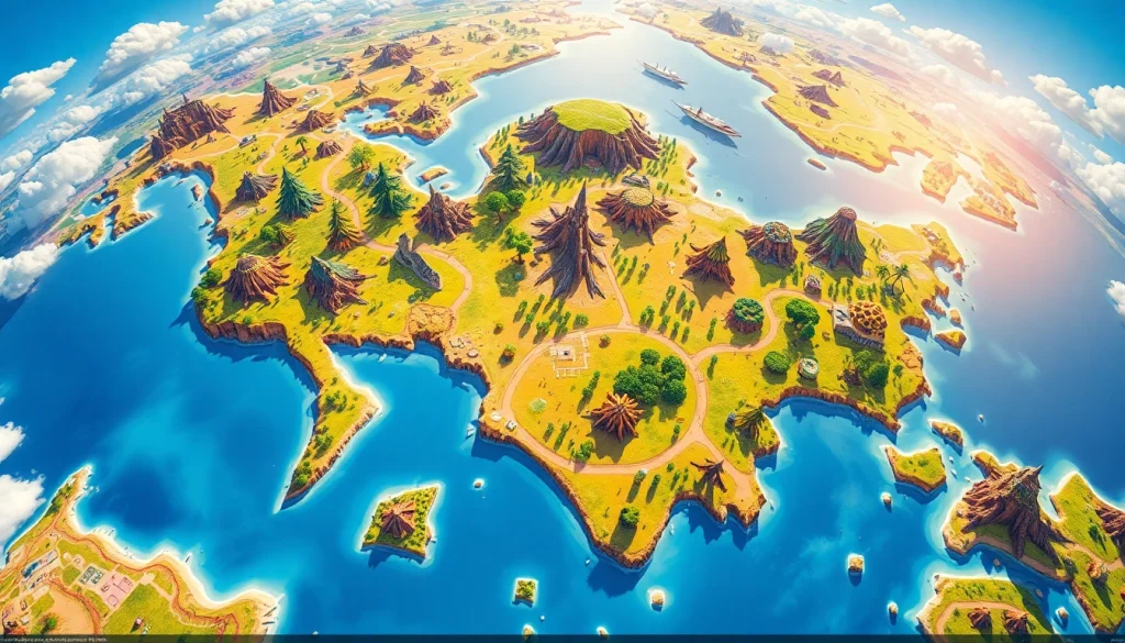 Play and enjoy geoguessr free with a colorful world map and captivating landscapes.