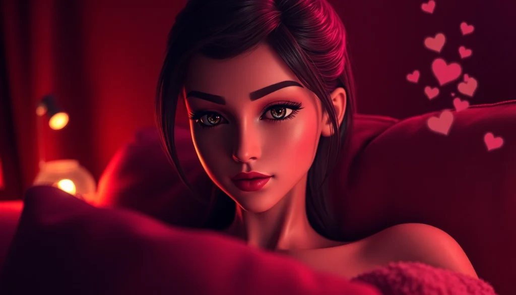 Engage in ai sexy chat with a captivating AI character, exuding intimacy and allure.
