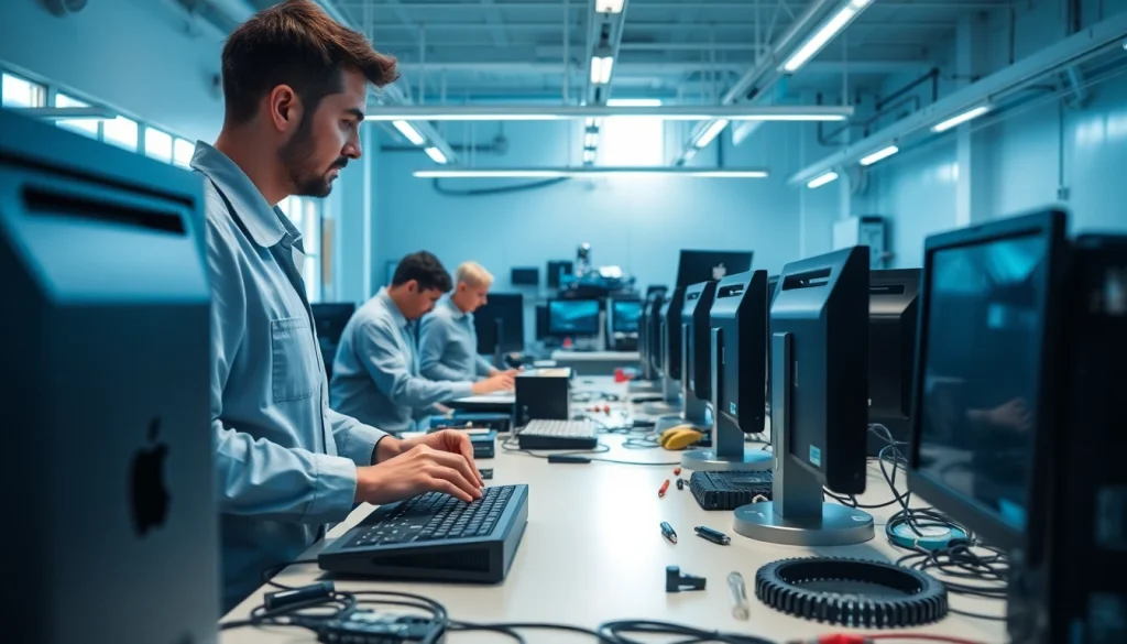 Offrendo servizi di Riparazione computer torino in un ambiente professionale e organizzato.