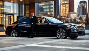 Experience a premium black car service in Columbus with professional chauffeurs and luxurious sedans.