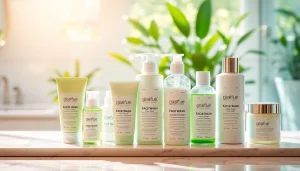 Reveal the best face wash for oily skin among a curated collection set against a clean, stylish backdrop.