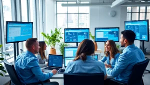 Order Processing Services delivered by a professional team in a dynamic modern office environment.