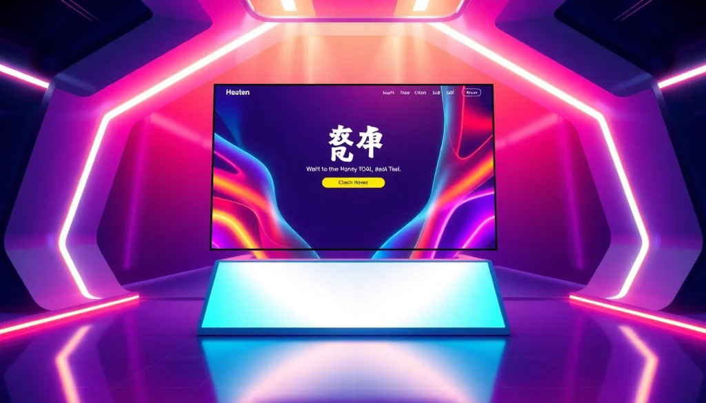 Engage with the 美洽官网 homepage, highlighting its user-friendly design and vibrant digital presence.