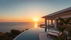 View stunning real estate Phuket villas featuring scenic ocean sunsets and tropical landscapes