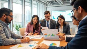 Understanding trademark registration in India and US with a focused legal team in a professional setting.
