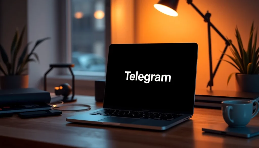 Download the Telegram desktop version for seamless communication on your laptop.