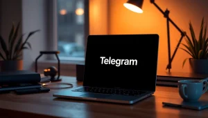 Download the Telegram desktop version for seamless communication on your laptop.