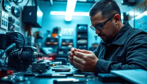 Crafting high-quality replacement car keys in a professional locksmith workshop
