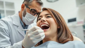 Provide fillings and restorative work with a professional dental treatment scene in a modern clinic.