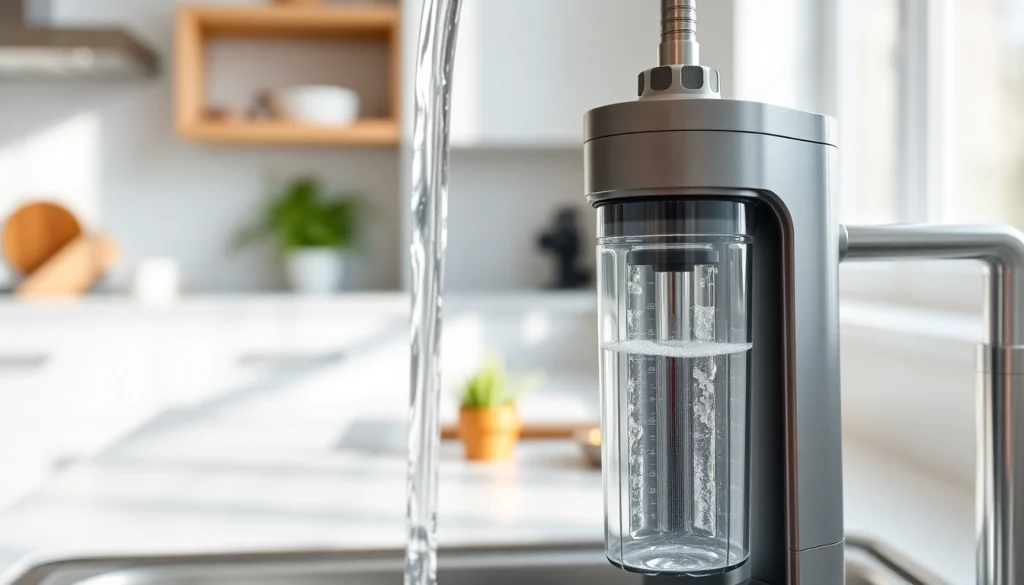 Connects and maintains the reverse osmosis filter for pure drinking water.