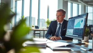 Empower a strategic approach as an FP&A Consultant Houston in a modern office.