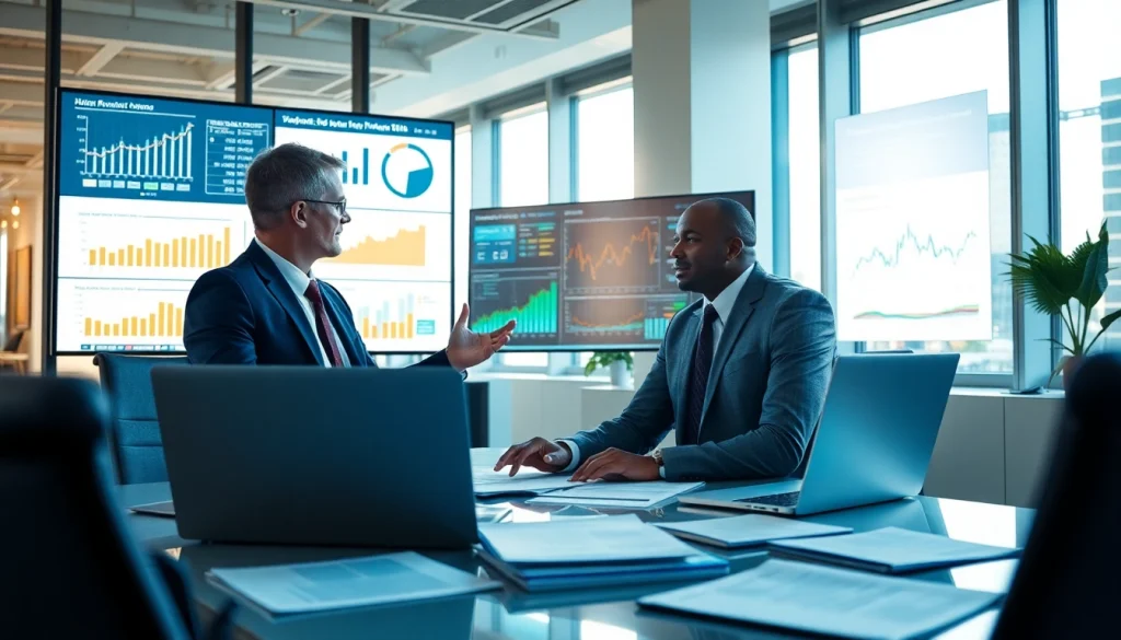 Maximize ERC benefits with a financial consultant analyzing data in a bright office.