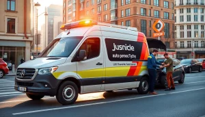 Usługa auto pomoc Tychy w akcji - profesjonalny pojazd i pomoc drogowa.
