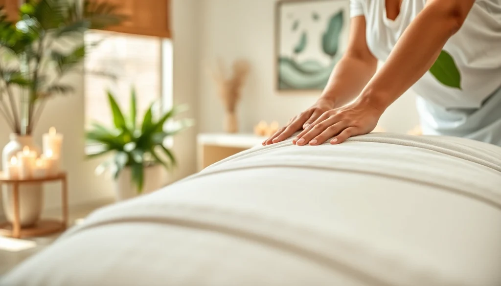Engaging in massage therapy silver spring md with a licensed therapist in a serene setting