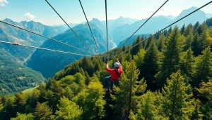 Uživajte na Bovec zipline med adrenalinskim doživetjem v slikoviti dolini Učja.