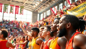 Experience the excitement of dailysport.co.uk with athletes competing passionately.