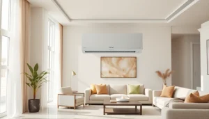 Enhance your home comfort with an O General ac Dubai unit in a modern living space.