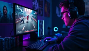MemeSense legit cheat showcased in a focused gaming environment with RGB lighting.