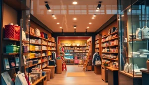 Explore Ultimateshop to discover unique products in a vibrant, welcoming storefront setting.