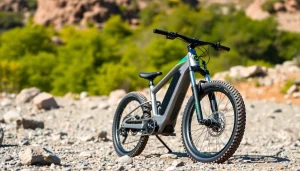 Experience the Talaria Sting R MX4 navigating through rough terrain with precision and style.