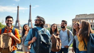 Engage in adventures with a europe tour package from malaysia amidst iconic European landmarks.