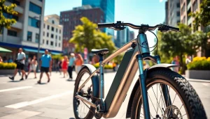 Experience the thrill of riding the E Ride Pro SS 3.0, a sleek electric bike designed for urban adventures.