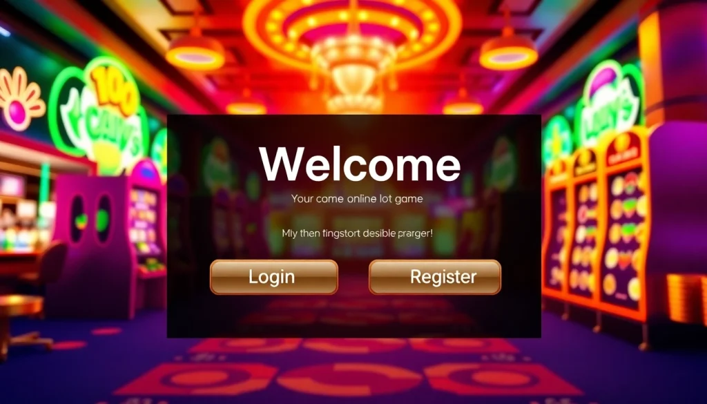 Masuk ke situs bos88 login Slot dengan antarmuka yang menarik dan grafis yang cerah.
