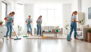 Bond cleaning Logan with a professional team ensuring a spotless apartment interior.