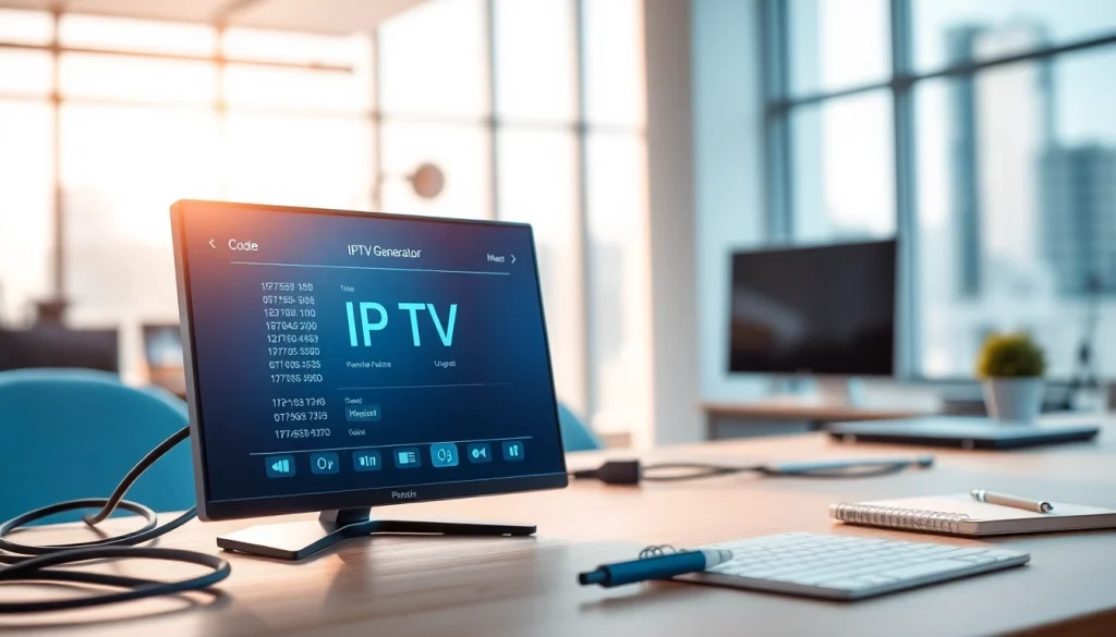 Utilisez le code IPTV pour accéder facilement à des chaînes de télévision mondialement disponibles.