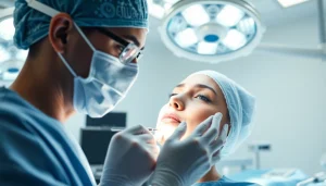 Erfahrene Fachärzte für Plastische Chirurgie Braunschweig führen eine präzise Gesichtsoperation durch.